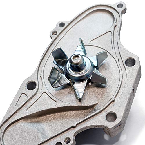 Timing Belt Water Pump with V-Belt Seal Kit Replacement for Honda Acura Saturn 3.0L 3.2L 3.5L 3.7L V6 | TKH002, TCKWP329, CK329LK1, PP329LK1, WP329K1 | Installation Instructions Included - Thumbnail 4