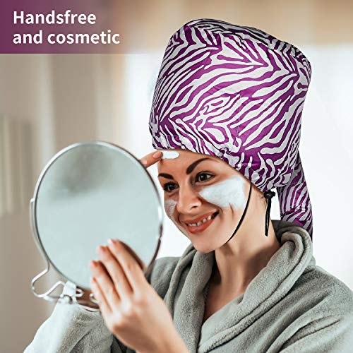 Bonnet Hood Hair Dryer Attachment - EQARD Adjustable Hooded Dryer, Portable Hair Salon Heat Cap with Travel Bag for Drying,Styling,Curling and Deep Conditioning,Relax, Speeds Up Drying Time at Home - Thumbnail 2