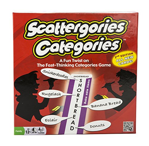 Scattergories Categories - A Fun Twist on the Fast-Thinking Original - 2 or More Players - Ages 12 and Up