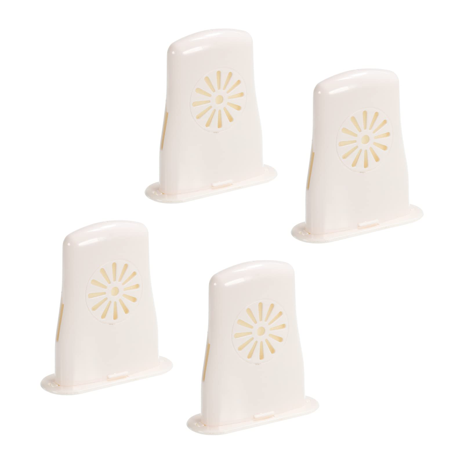 PATIKIL Acoustic Guitar Humidifier Guitar Instrument Sound Hole Humidifier with Box White 4 Pack