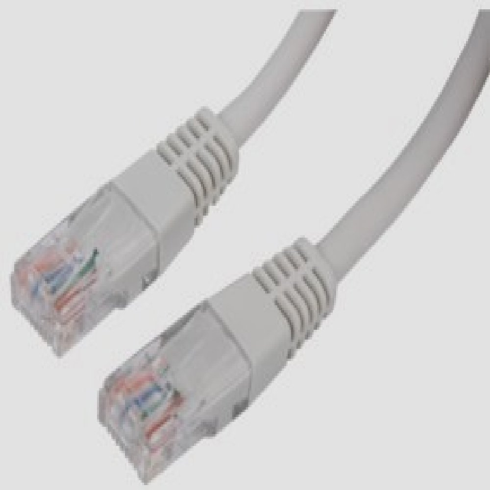 World of Data - 40m Network Cable (GREY) - CAT5e (enhanced) - RJ45 - Ethernet - Patch - LAN - Router - Modem - 10/100 - Lead
