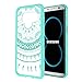 Samsung Galaxy S8 edge Case,Samsung Galaxy S8 Plus Case Clear,AnoKe Mandala Flower Cute Girls Women Ultra Thin Slim Fit Hard Back TPU Bumper Phone Cover Cases for Galaxy S8 Plus s8+ Unlocked TM CHMint
