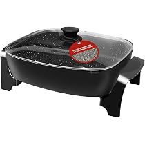 Amazon.com: DASH Everyday plancha eléctrica antiadherente de lujo ...