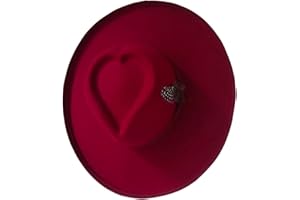 [Fpbiagoq] Classic Honburu Top Hat Panama Hat Boyfriend Top Heart Top Costume Outdoor Gathering Daily Wear Fedora