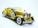 GreenLight The Great Gatsby (2013) - Duesenberg II SJ (1:18 Scale) Die-cast Vehicle, Yellow