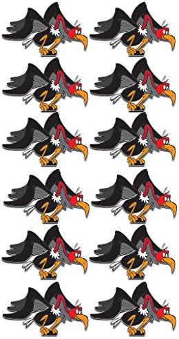 Buzzards set of 12 Yard Decoration -12 short stakes
