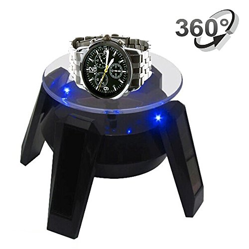 Display Stand Base, MonoDeal Rotating Display Turntable, Rotating Clockwise or Anticlockwise, for Show Case, Shopping Window, Store etc