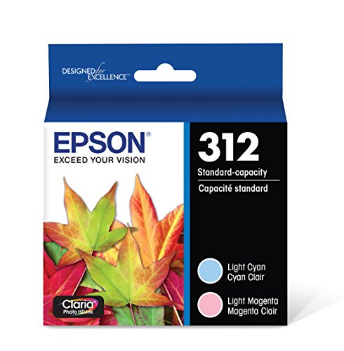 Epson T312922 Claria Photo HD Light Cyan/ Light Magenta Standard Capacity Cartridge Ink