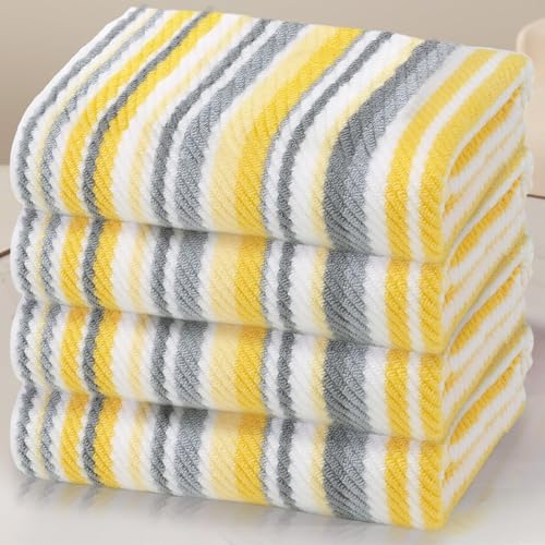 VOOVA & MOVAS Yellow Bath Towels