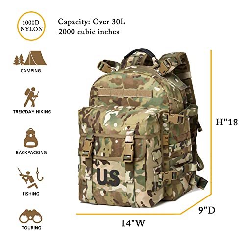 MT Molle II Rifleman Military Assault Pack Army Tactical Backpack