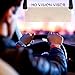 WINOMO Anti Glare Anti-dazzle Clip-on Auto Car Sun Visor Mirror