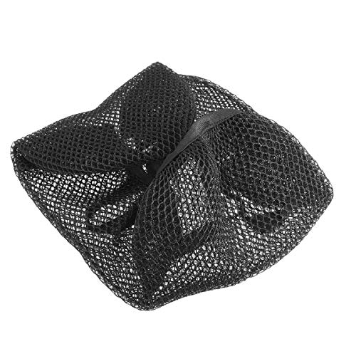 dDanke Motorcycle Scooter Moped Seat Cover Cap Breathable Net Cushion 3D Spacer Mesh Fabric with Bouncy, Black - Thumbnail 6