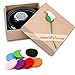 Essential Oil Diffuser Bracelet LoveSea Aromatherapy Locket Bracelets Leather Band with 8 Color Pads