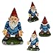 UpBlend Outdoors Funny Gnomes Statue - Norm The Gnome Miniature for Indoor/Outdoor Decoration, 9.75 inches Tall, he has Some Serious Questions (Home Décor)