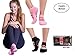 LUCKAYA Yoga Pilates Barre Ballet non-slip grip sticky socks. New Design!