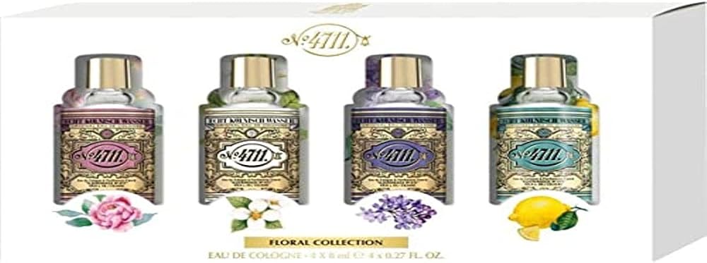 4711 Floral Collection Mini Set 4 x Fragrances 8ml Pack 1