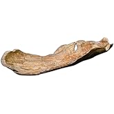 Uttermost 26 3/4" Wide Teak Wood Leaf Decorative Bowl