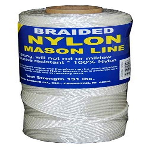 T.W Evans Cordage 12-250 Number-1 Braided Nylon Mason Line, 250-Feet