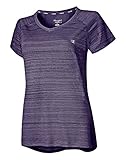 Champion V-Neck Vapor Run Tee Mystic Purple X-Small