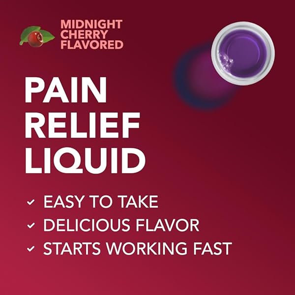 VICKS PAINQUIL PAIN RELIEF ACETAMINOPHEN 1000MG MAX STRENGTH ADULT PAIN RELIEVER LIQUID 12OZ, BACKACHE HEADACHE RELIEF, 1 NIGHTTIME PAIN RELIEVER + SLEEP AID