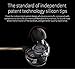YouVogue Latest Model ZST - Hifi Balanced Armature Headphones IEM Noise Cancelling Earphones with Detachable and Replaceable Cable, without Mic
