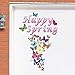 Happy Spring Butterfly Garage Door Magnets