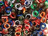 100 Pack Spiral Chicken Poultry Leg Bands Rings
