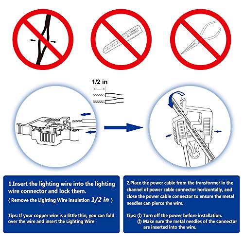 Low Voltage Wire Connectors Landscape Lighting Connectors 1218 Gauge