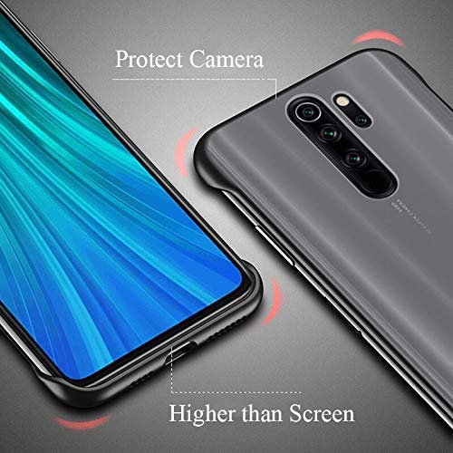 CELLUTION Matte Transparent Hybrid Frosted Frameless Design Rugged Armor Ultra Thin Bumper Case Cover with Ring Buckle f