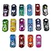 Die Cast Cars Mini Racers Toys Metal Model Vehicle 16Pcs Gift Pack Small Assorted Car Sets for Boys Girls Toddlers Kids Children Cool Party Favor Cake Decoration Easter Egg Fillers Stuffers