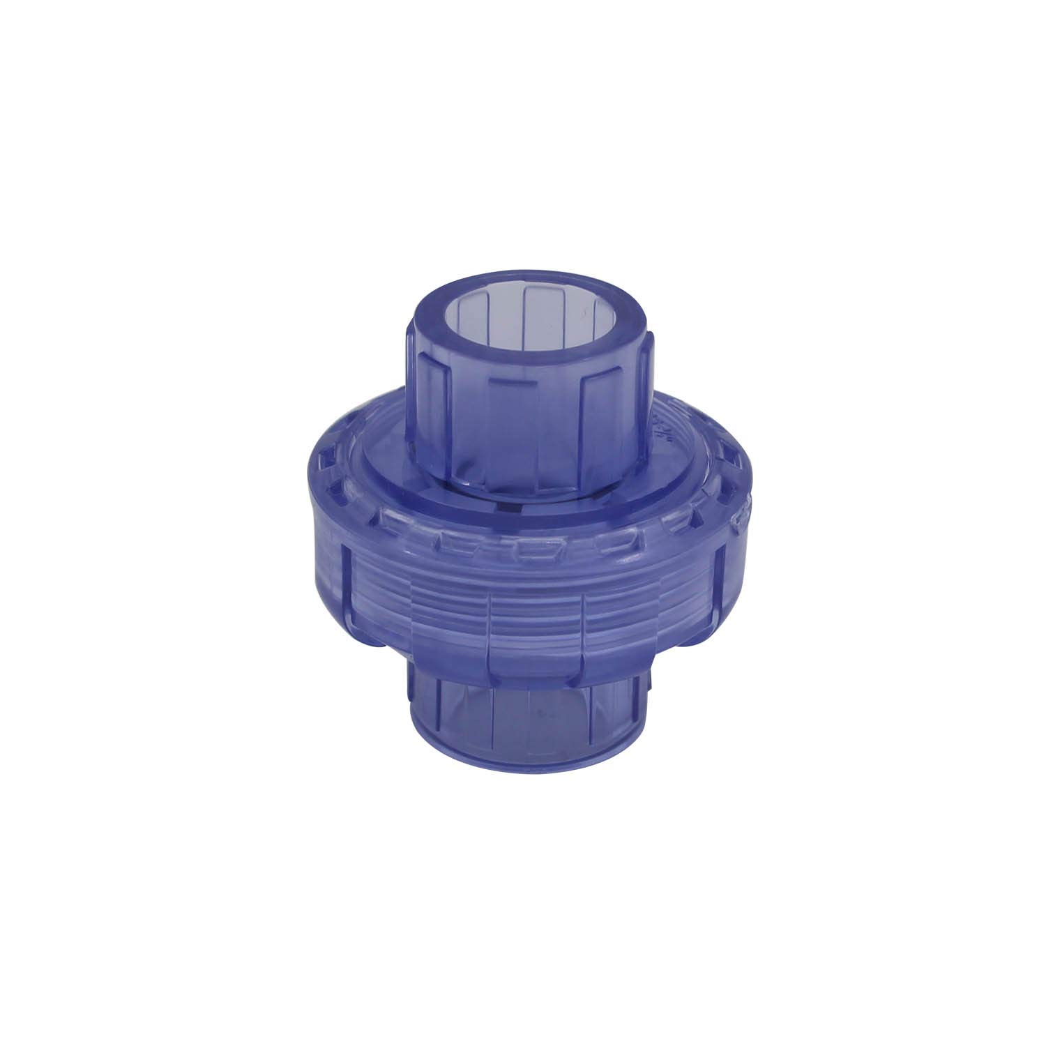 Swimming Pool Socket Union PVC Pipe Fittings 20 25 32 40 50 63mm PVC Coupling Plastic Pump Union PVC Pipe Union with o Ring (Inner Diameter 40mm)