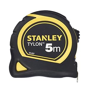 Stanley Bandmass Tylon (5 m, Tylon-Polymer Schutzschicht, verschiebbarer Endhaken, Kunststoffgehäuse) 0-30-697 – Bild 4