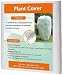 Agfabric Frost Protection Bag - 0.95 oz 72''x72''x12'' Shrub Jacket, 3D Cube Plant Cover for for Bug/Insect Barrier primary