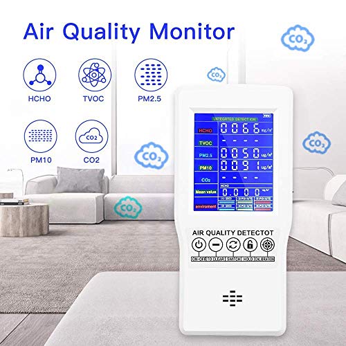 Air Quality Monitor BIAOLING Accurate Tester for CO2 Formaldehyde(HCHO