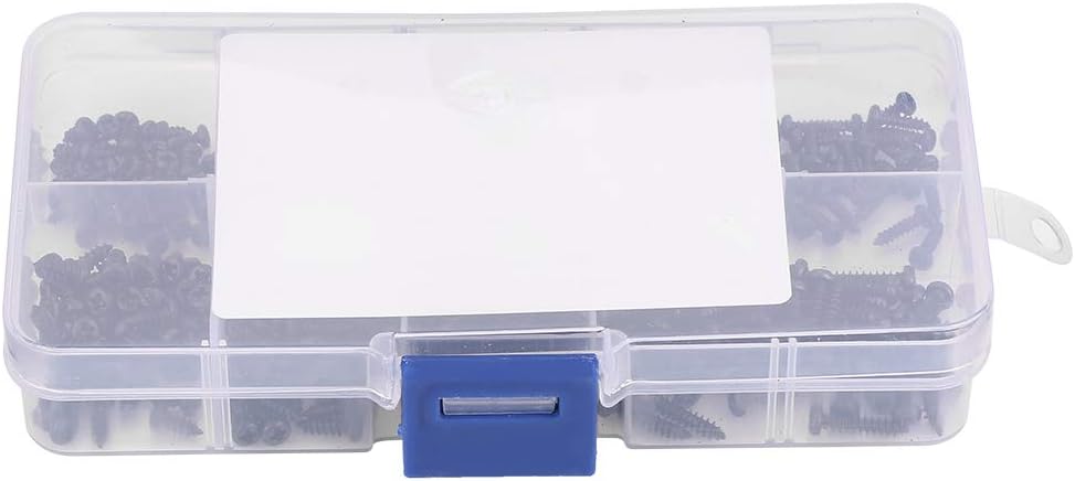 Hilitand 400 Pcs M2/M2.6 Self-Tapping Screws Cross Drive Pan Head Kits with Box for Machine Woodworking Fastener - Image 3