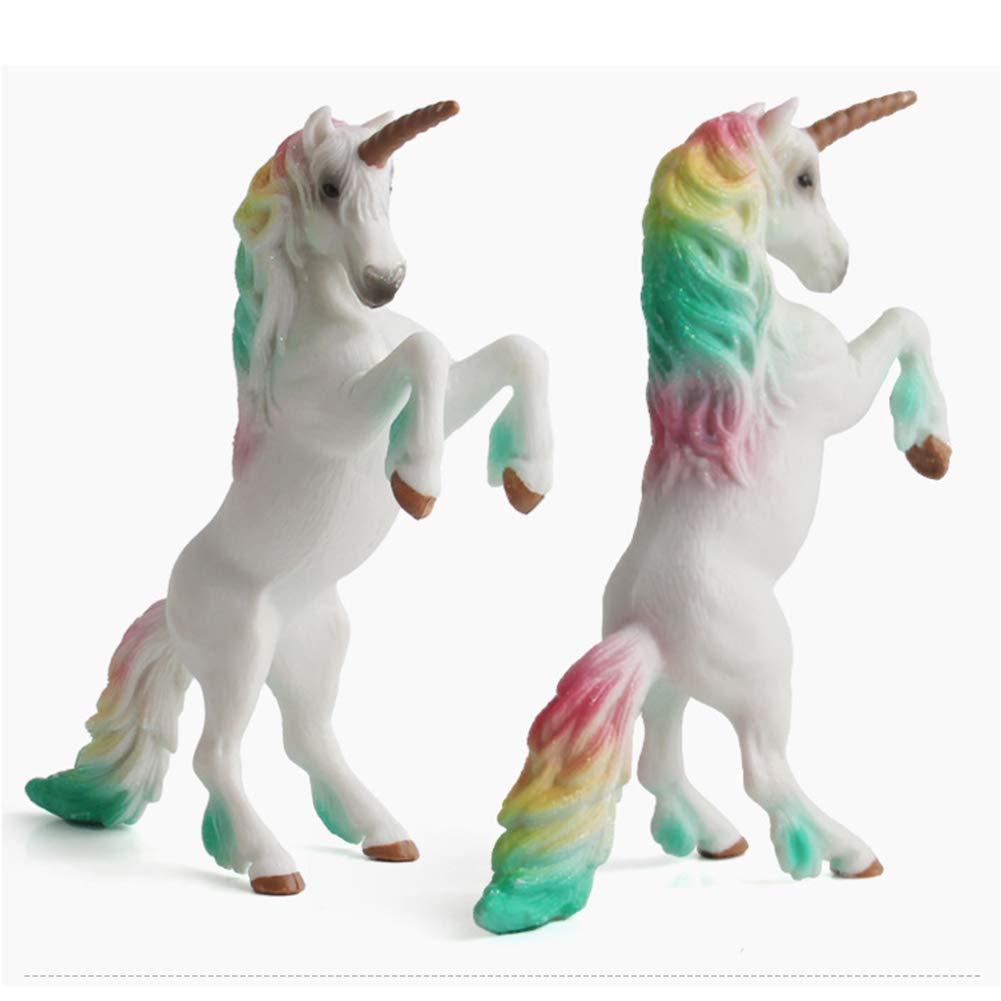 1 Pc Unicorn Miniatures European Mythical Unicorn Figurines Animals
