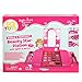 IQ Toys Pretend Play Makeup Kit for Girls Little Fairy Princess Beauty Star Light Up Vanity Cosmetic Set with Mirror