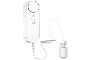 DAYTECH Water Level Sensor 100 dB Sump Pump Alarm Water Sensors for Leaks with 78 inch Detector Cable and 4 Volume Levels Flo