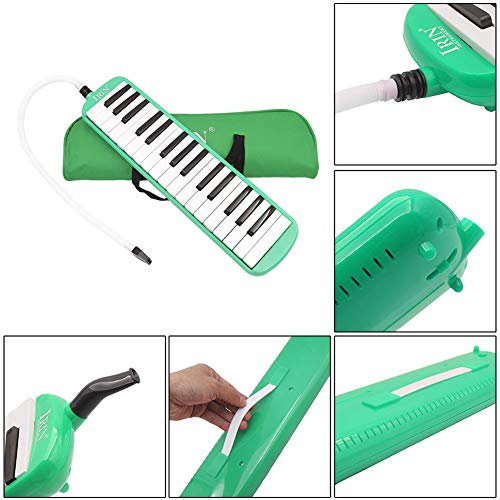 Afco 32 Key Piano Melodica Mouth Organ Accordion Kids Adult Music Instrument Black