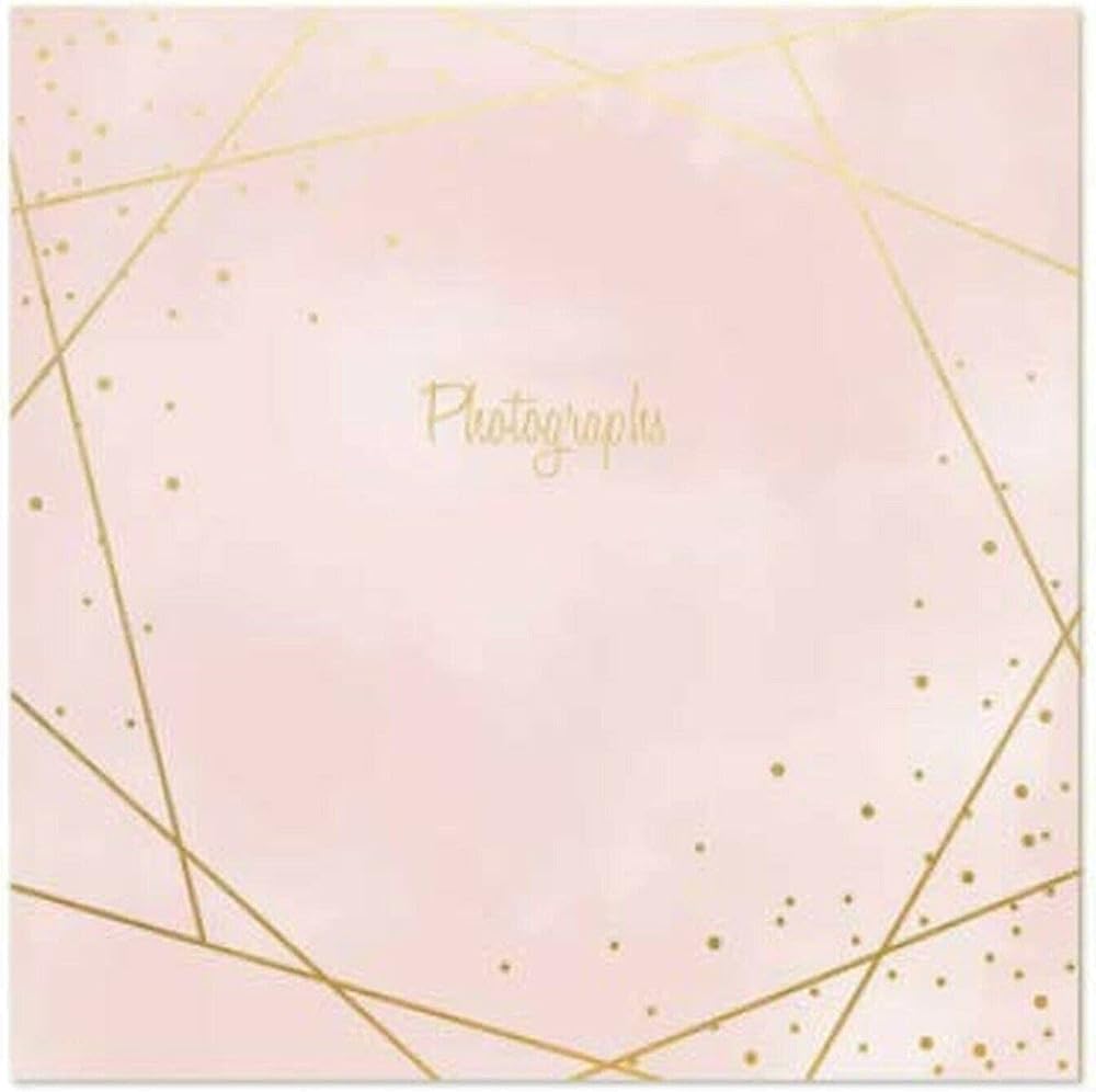 Tallon Tallon Rose Gold Foil 6x4 Photo Album Memo Slip Holds 200 Photos