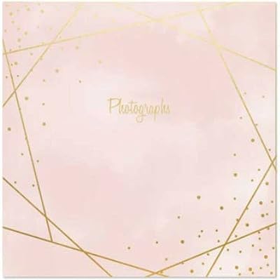 Tallon Tallon Rose Gold Foil 6x4 Photo Album Memo Slip Holds 200 Photos