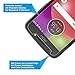 [2 Pack] Moto E4 Screen Protector, SPARIN Tempered Glass Screen Protector for Motorola Moto E 4th Generation 5.0 Inch with Scratch Resistant, Ultra Clear, Cutout for Fingerprint Sensor