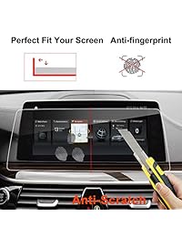 LFOTPP Compatible Tempered Glass Navigation Infotainment Center Touch Screen Protector Replacement for 2018 BMW 5 Series G30 530e M550i 10.2-Inch Screen, If Applicable