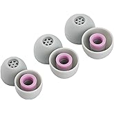 Linsoul Kiwi Ears Flex Earbud Tips, Replacement Silicone IEM Tips, 3 Pairs, S/M/L Size, for KZ ZS10 Pro 2, SuperMix 4,Hype4,Orchestra Lite, Cadenza Wired/Wireless Earphones