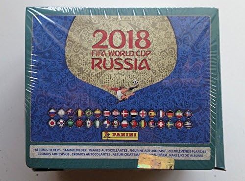 Panini 2018 - Pegatinas de la Copa Mundial de Rusia (caja internacional de 104 paquetes + álbum internacional gratuito (5 pegatinas cada paquete de 520 unidades): Amazon.es: Deportes y aire libre