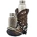 Fancy Cowboy Boot Salt and Pepper Shaker Set or Decorative Display Stand Figurine with Spur & Texas Star for Country Western Kitchen Decor and Table Centerpiece Decorations As Gifts for Cowboys