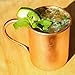 Purecopper 100% Copper Mug For Moscow Mule - Solid Pure Copper 16Oz - Bonus Recipe Cards Included!