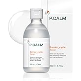 P.CALM Barrier Cycle Toner – Azulene & Centella Asiatica for Deep Hydration & Skin Barrier Strengthening, Korean Vegan Facial Toner for Sensitive Skin (200ml / 6.76 fl.oz)