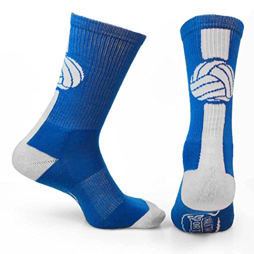 ChalkTalkSPORTS Athletic Half Cushioned Crew Socks Mid Calf