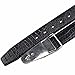moonsix Leather Belts for Men 35mm Alligator Crocodile Embossed Dress Belt with Plaque Buckle,Style 1-Black
